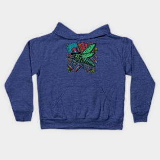 Entomology Cicada Fest 2024 4th july Broods XIX XIII Cicada Lover Kids Hoodie